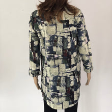 Load image into Gallery viewer, Linen Blend Shirt Tunic - Blue