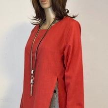 Load image into Gallery viewer, Chic Layered Linen Blend Tunic