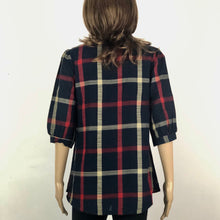 Load image into Gallery viewer, Black Check Print Tunic