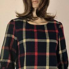 Load image into Gallery viewer, Black Check Print Tunic