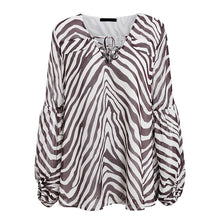 Load image into Gallery viewer, Zebra Striped Top