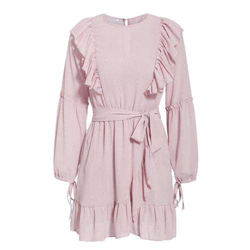 Baby Pink Boho Dress